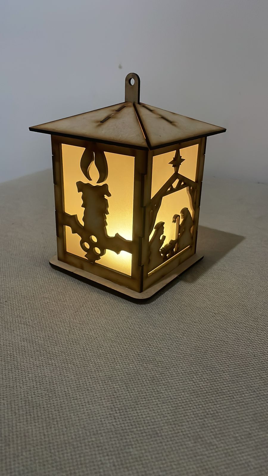 Farol luz led navidad